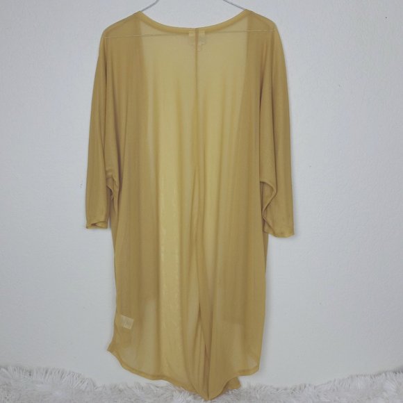 LuLaRoe Sweaters - LuLaRoe Lindsay Cardigan Size M Kimono